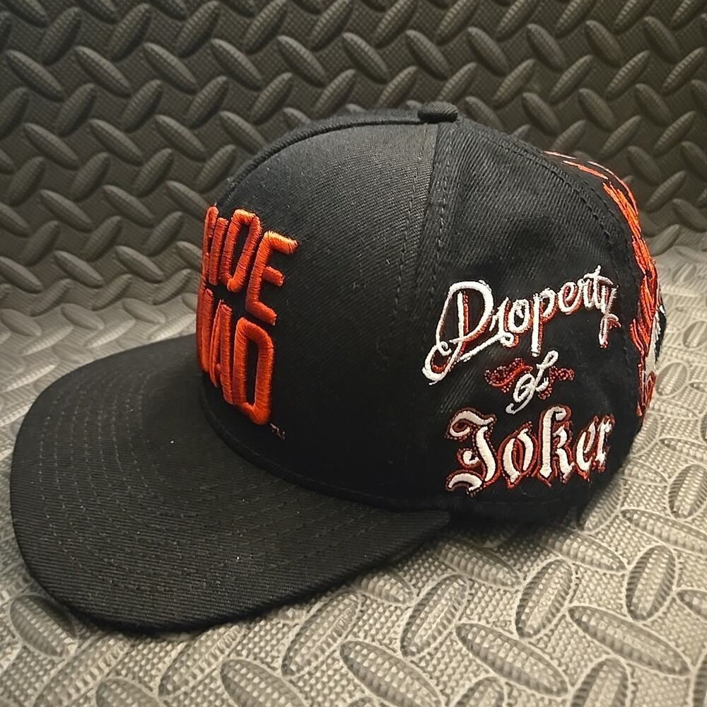 Suicide Squad Snapback Hat–Harley Quinn-The Joker–DC Comics
